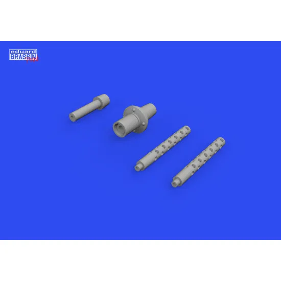 Eduard 672307 1/72 P-39Q gun barrels PRINT Brassin for Aircraft