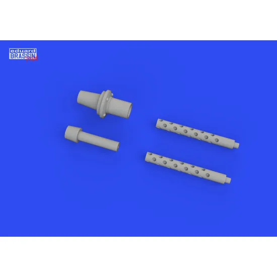 Eduard 672307 1/72 P-39Q gun barrels PRINT Brassin for Aircraft