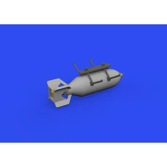 Eduard 672308 1/72 P-39Q 500lb bomb PRINT Brassin for Aircraft