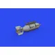 Eduard 672308 1/72 P-39Q 500lb bomb PRINT Brassin for Aircraft