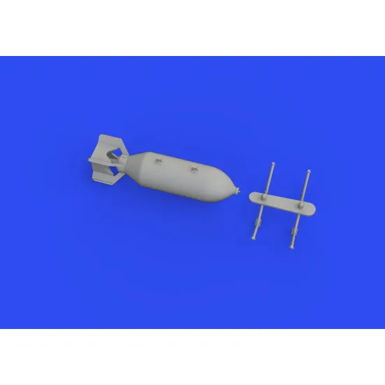 Eduard 672308 1/72 P-39Q 500lb bomb PRINT Brassin for Aircraft