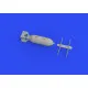 Eduard 672308 1/72 P-39Q 500lb bomb PRINT Brassin for Aircraft