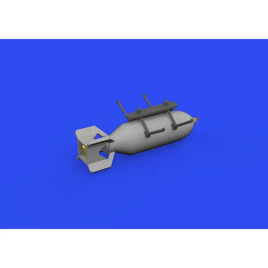 Eduard 672308 1/72 P-39Q 500lb bomb PRINT Brassin for Aircraft