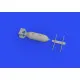 Eduard 672308 1/72 P-39Q 500lb bomb PRINT Brassin for Aircraft
