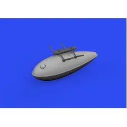 Eduard 672309 1/72 P-39Q 75gal drop tank PRINT Brassin for Aircraft