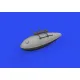 Eduard 672309 1/72 P-39Q 75gal drop tank PRINT Brassin for Aircraft