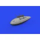 Eduard 672309 1/72 P-39Q 75gal drop tank PRINT Brassin for Aircraft