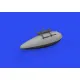 Eduard 672309 1/72 P-39Q 75gal drop tank PRINT Brassin for Aircraft