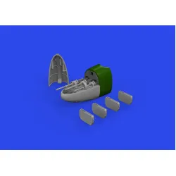 Eduard 672311 1/72 Bf 110E nose guns PRINT Brassin for Aircraft