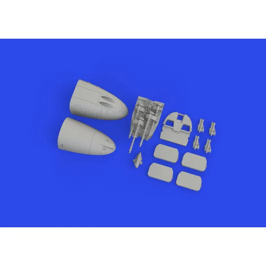 Eduard 672311 1/72 Bf 110E nose guns PRINT Brassin for Aircraft