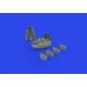 Eduard 672311 1/72 Bf 110E nose guns PRINT Brassin for Aircraft