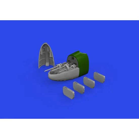 Eduard 672311 1/72 Bf 110E nose guns PRINT Brassin for Aircraft