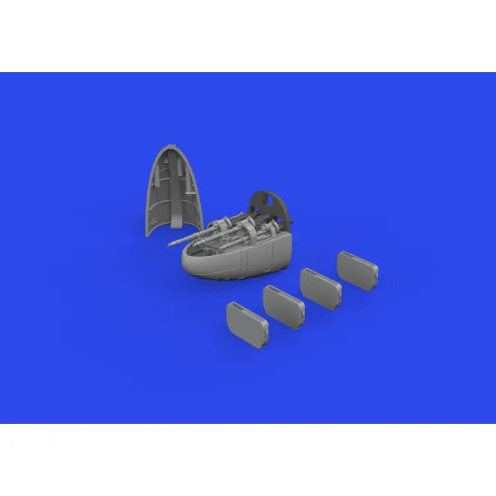 Eduard 672311 1/72 Bf 110E nose guns PRINT Brassin for Aircraft