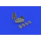 Eduard 672311 1/72 Bf 110E nose guns PRINT Brassin for Aircraft