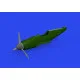 Eduard 672313 1/72 Bf 109F propeller early PRINT Brassin for Aircraft
