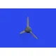 Eduard 672313 1/72 Bf 109F propeller early PRINT Brassin for Aircraft