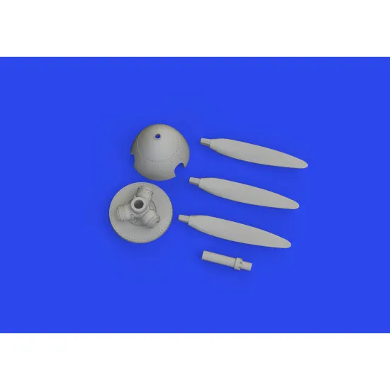 Eduard 672313 1/72 Bf 109F propeller early PRINT Brassin for Aircraft