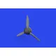 Eduard 672314 1/72 Bf 109F propeller late PRINT Brassin for Aircraft