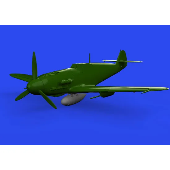 Eduard 672321 1/72 Bf 109F/G external fuel tanks Brassin for Aircraft