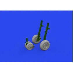 Eduard 672330 1/72 MiG-29 wheels Brassin for Aircraft