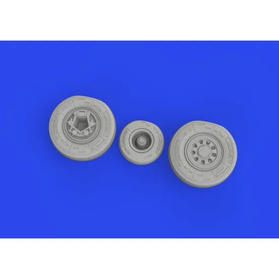 Eduard 672333 1/72 F-35A wheels Brassin for Aircraft