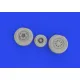 Eduard 672333 1/72 F-35A wheels Brassin for Aircraft