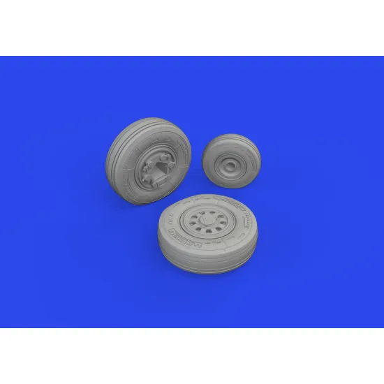 Eduard 672333 1/72 F-35A wheels Brassin for Aircraft