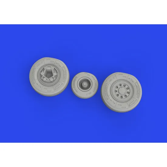 Eduard 672333 1/72 F-35A wheels Brassin for Aircraft