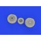 Eduard 672333 1/72 F-35A wheels Brassin for Aircraft