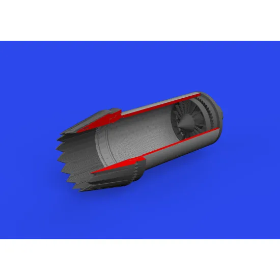 Eduard 672334 1/72 F-35A exhaust nozzle PRINT Brassin for Aircraft