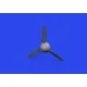 Eduard 672346 1/72 Bf 109G propeller PRINT Brassin for Aircraft