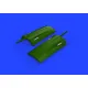 Eduard 672355 1/72 Bf 109G-5/G-6 gun barrels PRINT Brassin for Aircraft