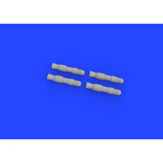 Eduard 672355 1/72 Bf 109G-5/G-6 gun barrels PRINT Brassin for Aircraft