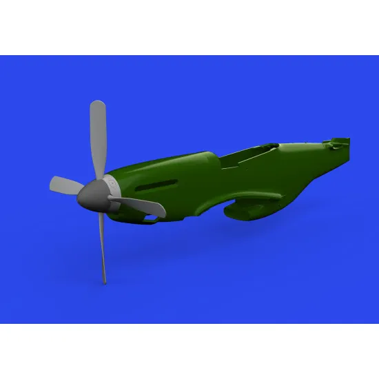 Eduard 672362 1/72 P-51D Hamilton Standard propeller uncuffed PRINT Brassin for Aircraft