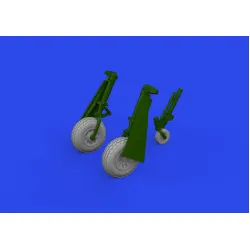 Eduard 672369 1/72 P-51D wheels block tread Brassin for Aircraft