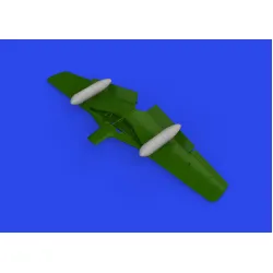Eduard 672374 1/72 P-51D 108gal paper drop tanks PRINT Brassin for Aircraft