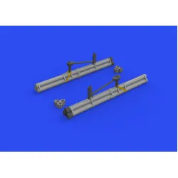 Eduard 672378 1/72 P-51D bazooka rocket launcher Brassin for Aircraft