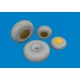 Eduard 672380 1/72 B-24H wheels Brassin for Aircraft