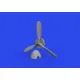 Eduard 672383 1/72 Bf 109G-10/K-4 propeller Brassin for Aircraft