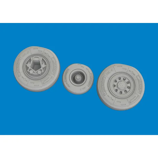 Eduard 672390 1/72 F-35B wheels Brassin for Aircraft