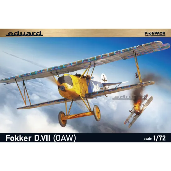 Eduard 70131 1/72 Fokker D.VII (OAW) Plastic for Aircraft Profipack