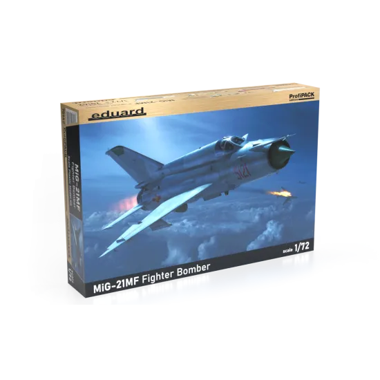 Eduard 70142 1/72 MiG-21MF Fighter Bomber Plastic for Aircraft Profipack