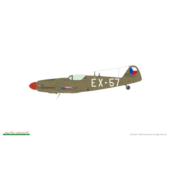 Eduard 70151 1/72 Avia S-199 bubble canopy Plastic for Aircraft Profipack