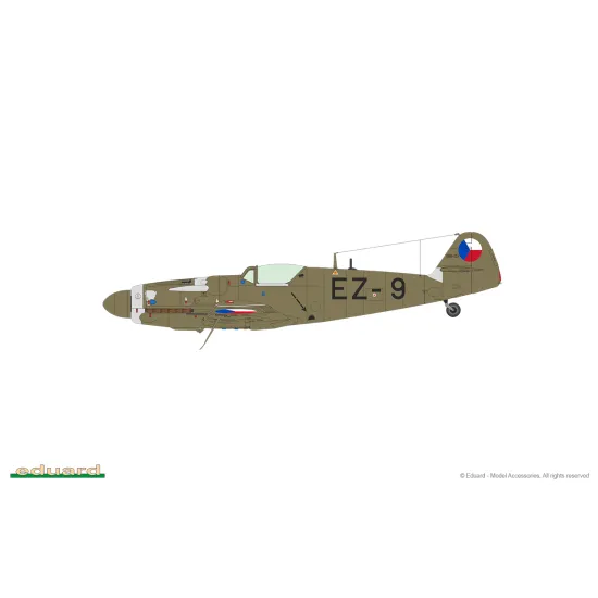 Eduard 70151 1/72 Avia S-199 bubble canopy Plastic for Aircraft Profipack
