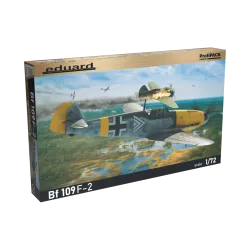 Eduard 70154 1/72 Bf 109F-2 Plastic for Aircraft Profipack