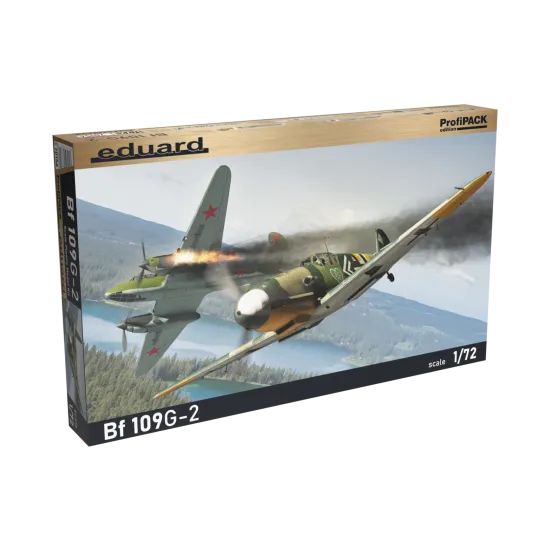 Eduard 70156 1/72 Bf 109G-2 Plastic for Aircraft Profipack