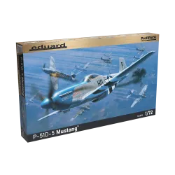 Eduard 70171 1/72 P-51D-5 Mustang Plastic for Aircraft Profipack
