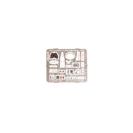 Eduard 70171 1/72 P-51D-5 Mustang Plastic for Aircraft Profipack