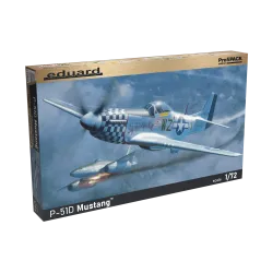 Eduard 70173 1/72 P-51D Mustang - The ProfiPACK Edition Plastic for Aircraft Profipack