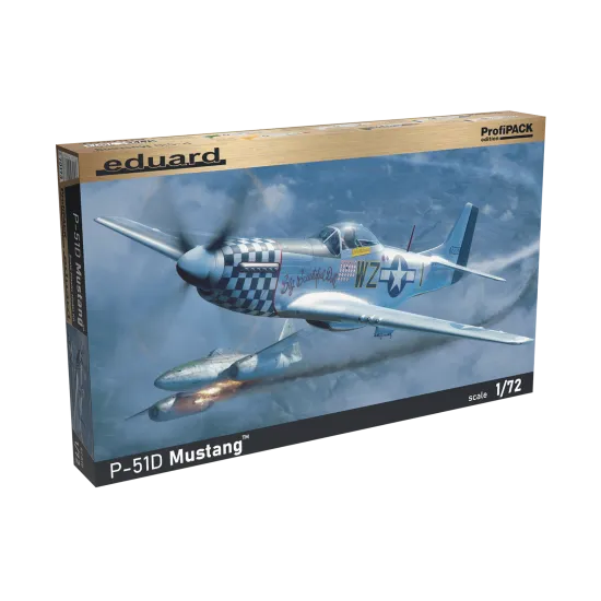 Eduard 70173 1/72 P-51D Mustang - The ProfiPACK Edition Plastic for Aircraft Profipack